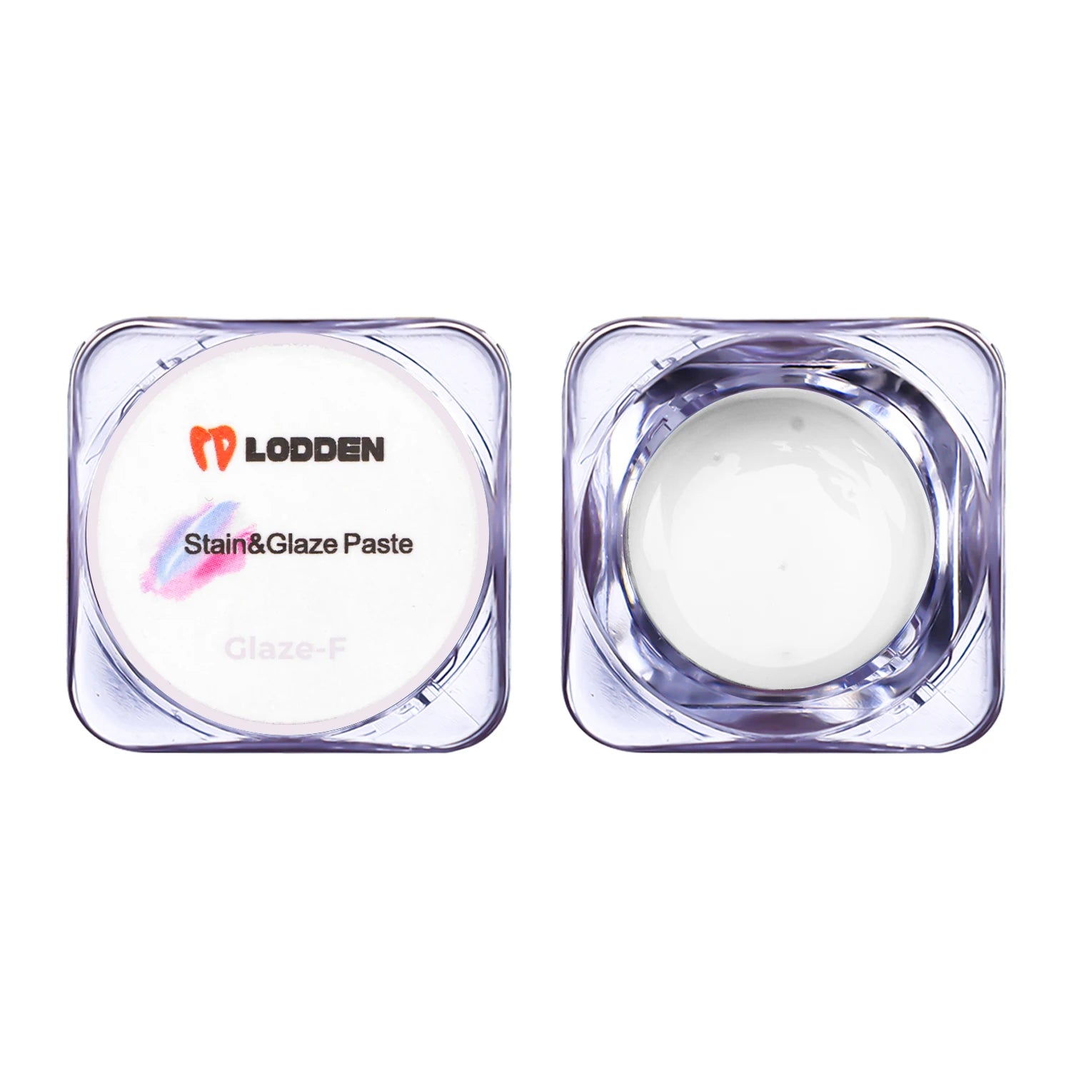 Lodden Multi-Color Dental Staining Glaze 4g Low Temperature Fluorescent Stains Aesthetic Set for Realistic Crown Effects