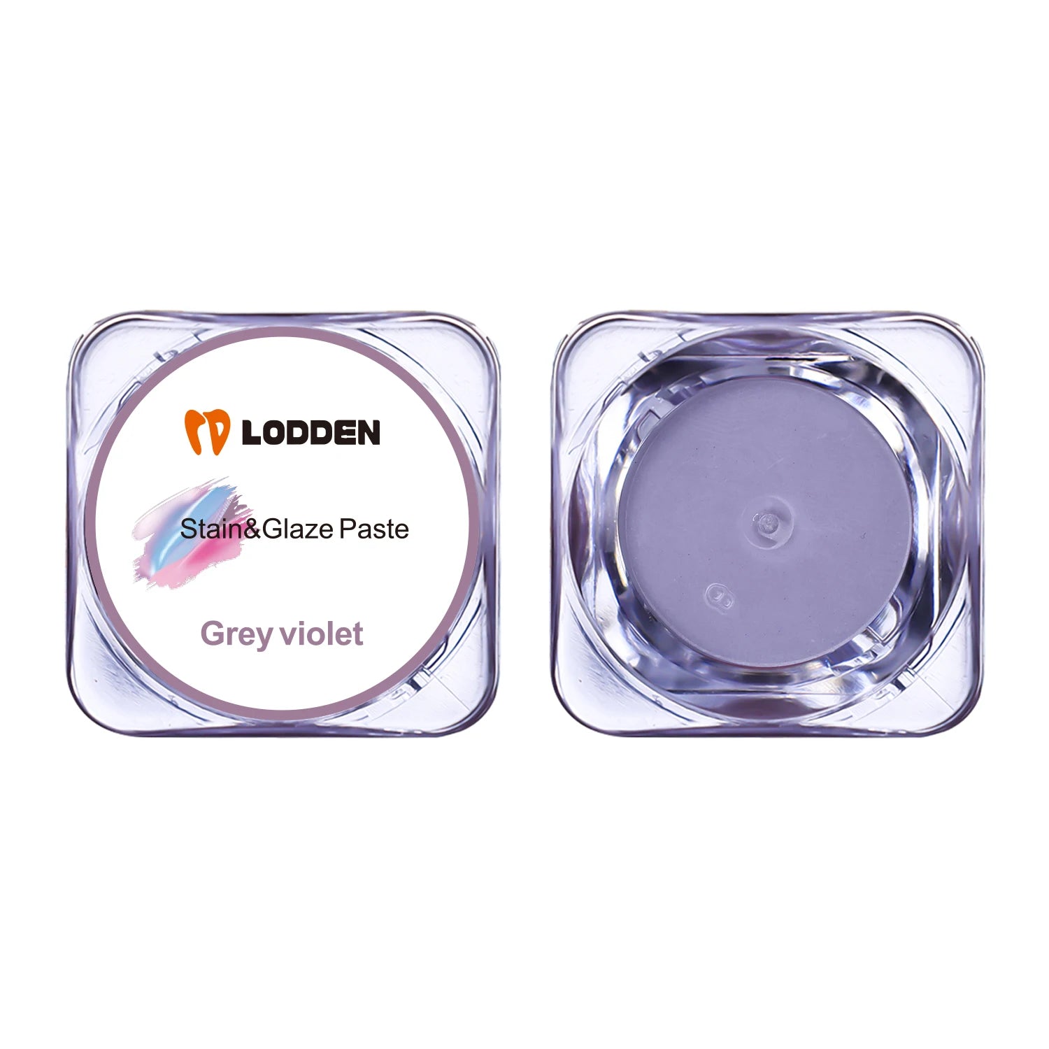 Lodden Multi-Color Dental Staining Glaze 4g Low Temperature Fluorescent Stains Aesthetic Set for Realistic Crown Effects