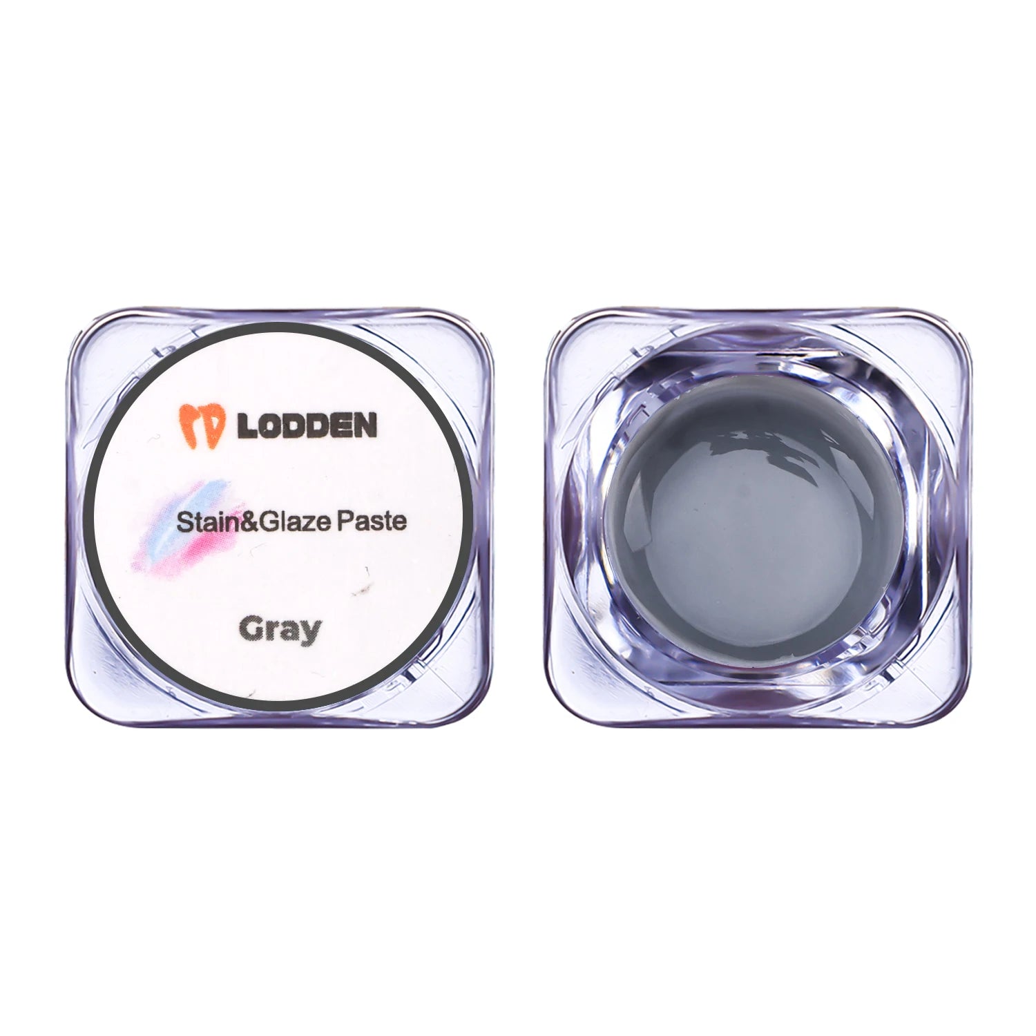 Lodden Multi-Color Dental Staining Glaze 4g Low Temperature Fluorescent Stains Aesthetic Set for Realistic Crown Effects