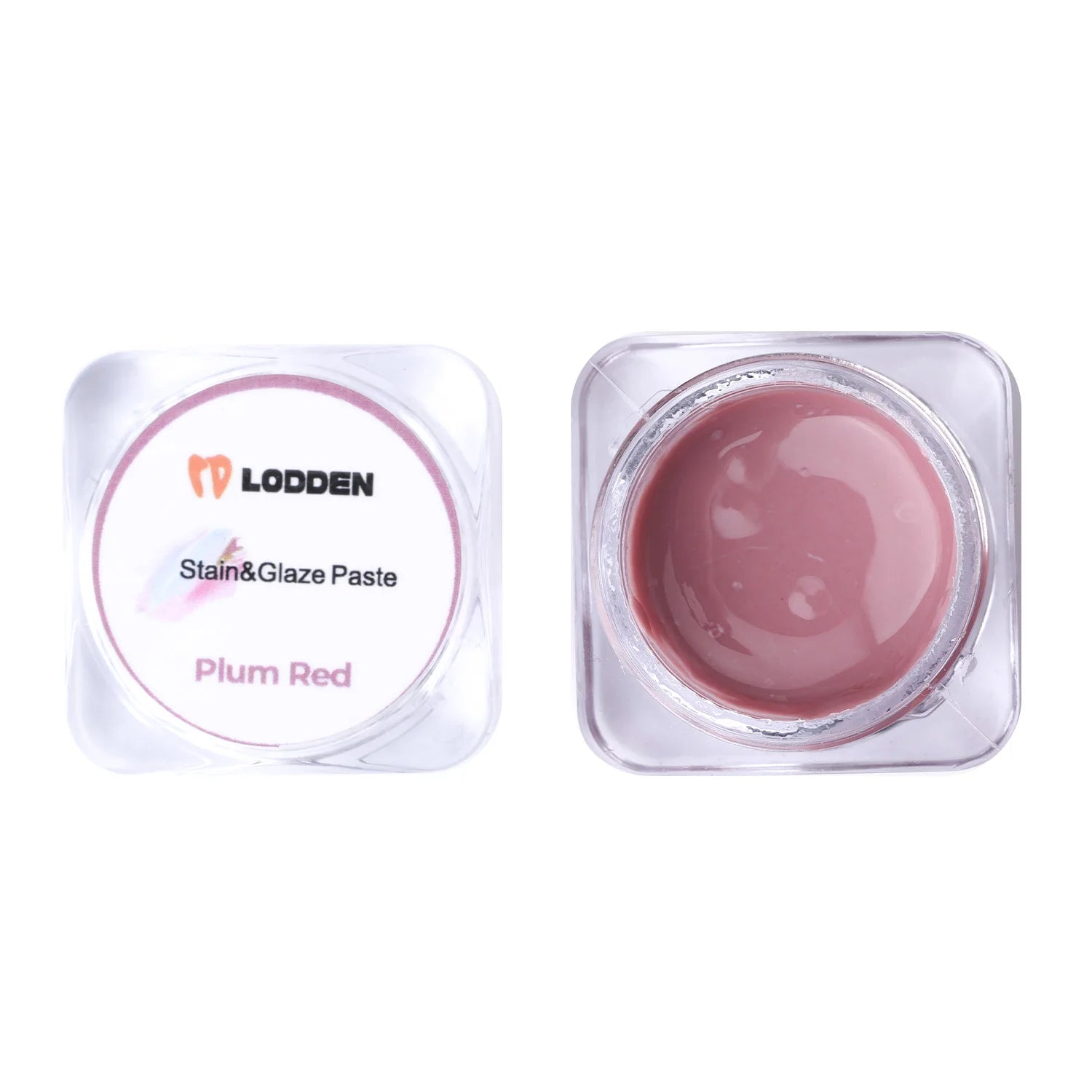 Lodden Multi-Color Dental Staining Glaze 4g Low Temperature Fluorescent Stains Aesthetic Set for Realistic Crown Effects