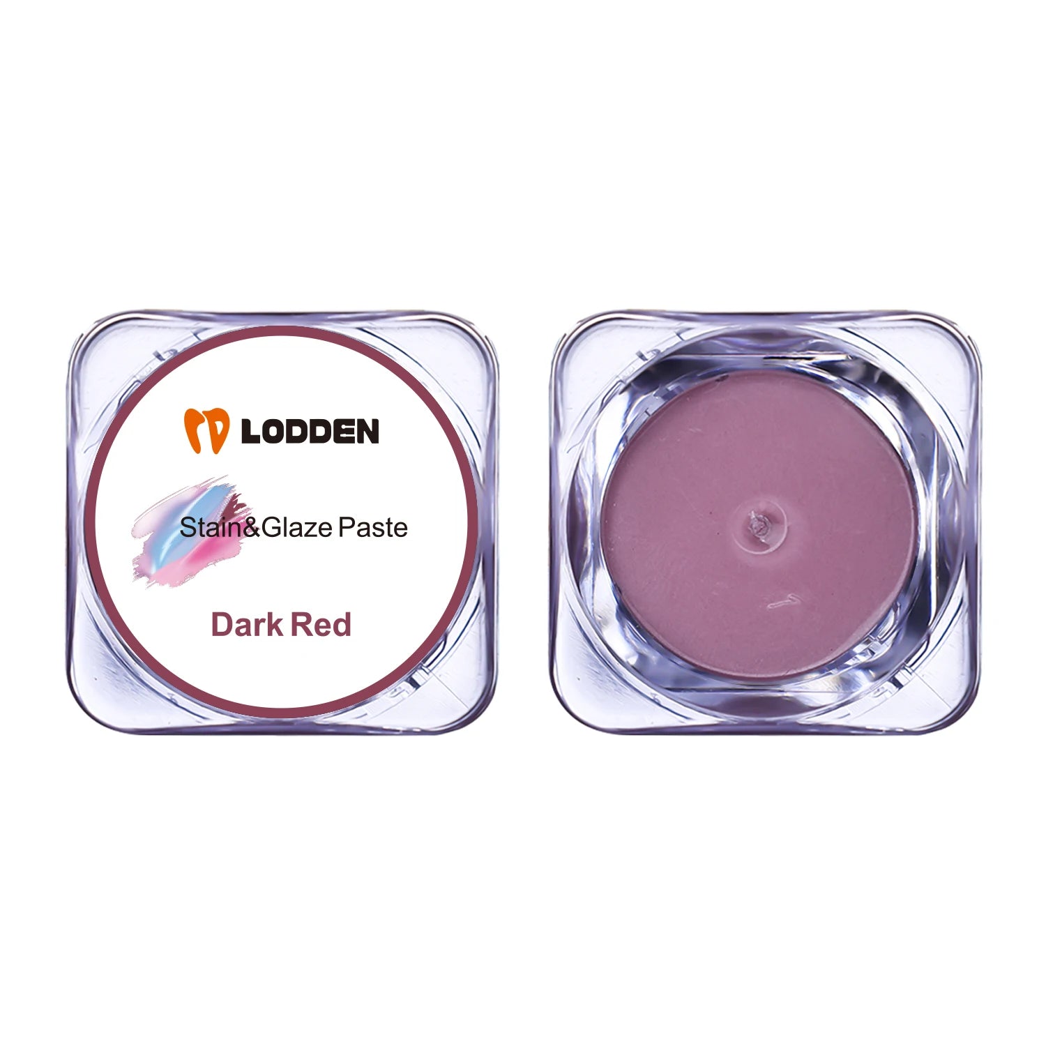 Lodden Multi-Color Dental Staining Glaze 4g Low Temperature Fluorescent Stains Aesthetic Set for Realistic Crown Effects