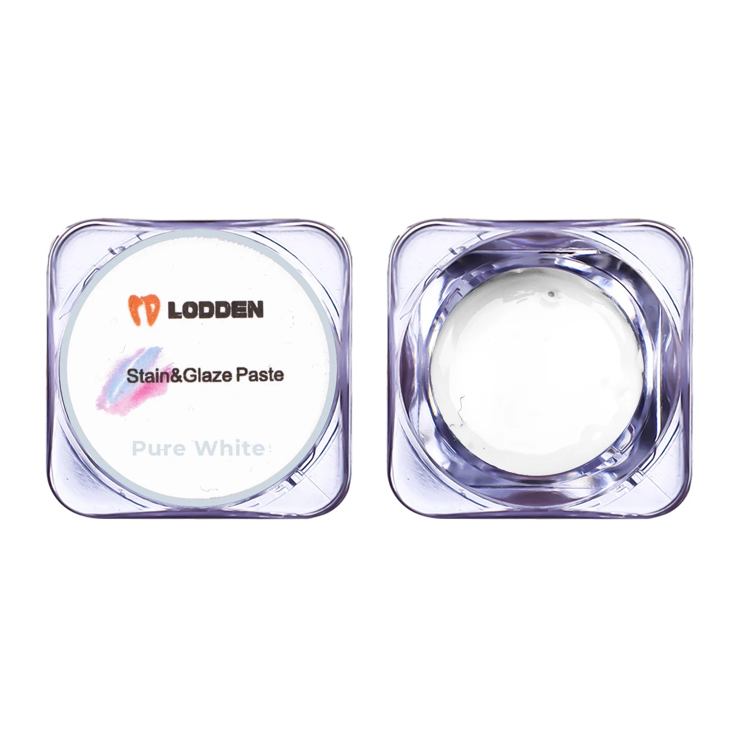 Lodden Multi-Color Dental Staining Glaze 4g Low Temperature Fluorescent Stains Aesthetic Set for Realistic Crown Effects