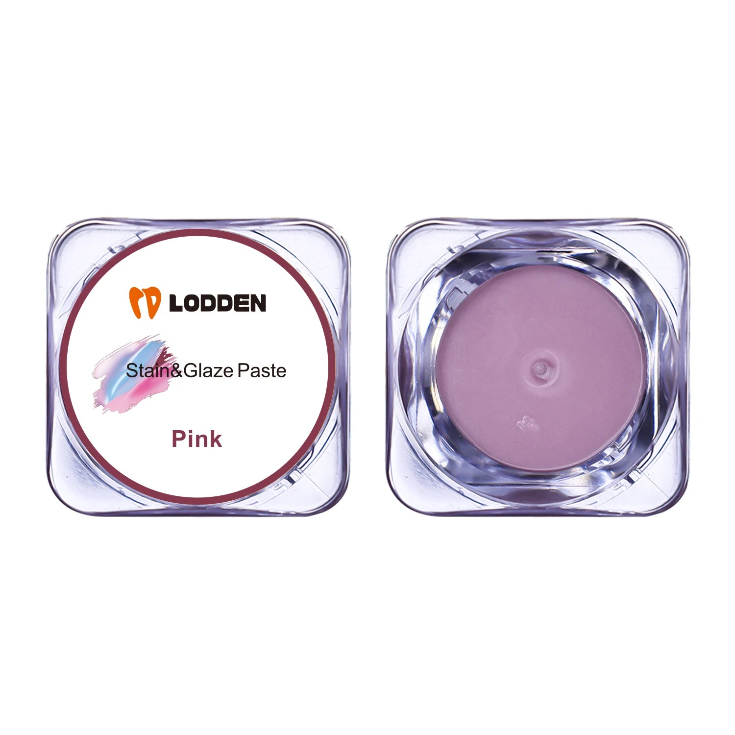 Lodden Multi-Color Dental Staining Glaze 4g Low Temperature Fluorescent Stains Aesthetic Set for Realistic Crown Effects