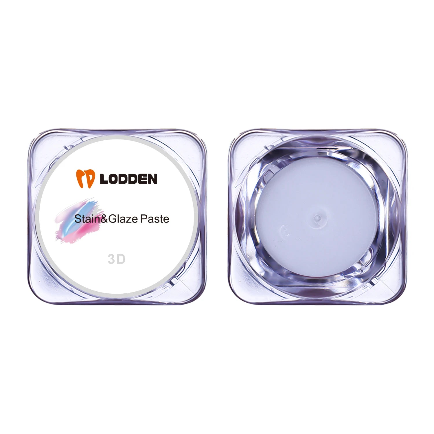Lodden Multi-Color Dental Staining Glaze 4g Low Temperature Fluorescent Stains Aesthetic Set for Realistic Crown Effects