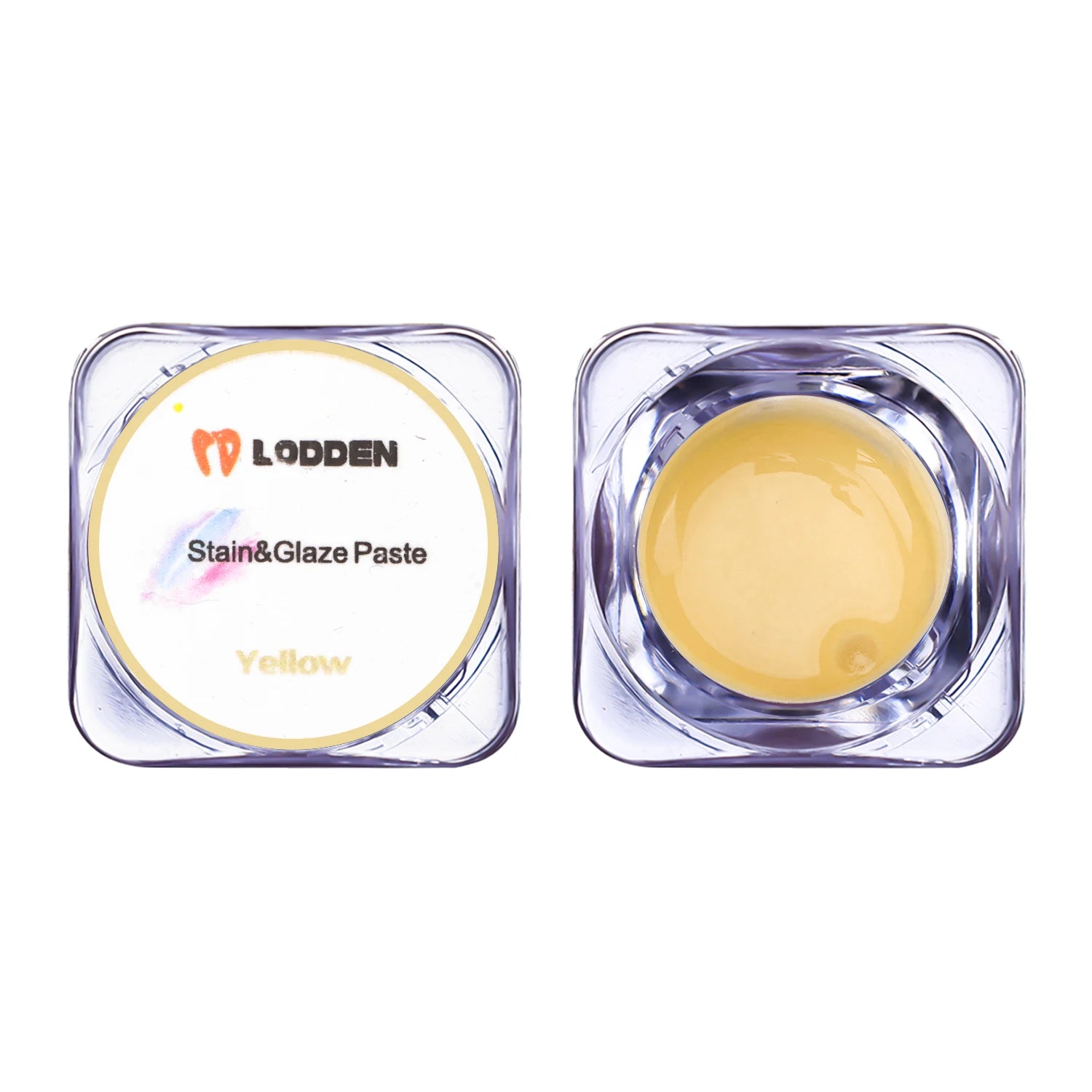 Lodden Multi-Color Dental Staining Glaze 4g Low Temperature Fluorescent Stains Aesthetic Set for Realistic Crown Effects