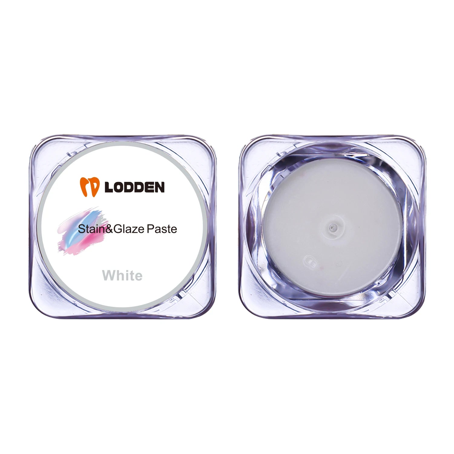 Lodden Multi-Color Dental Staining Glaze 4g Low Temperature Fluorescent Stains Aesthetic Set for Realistic Crown Effects