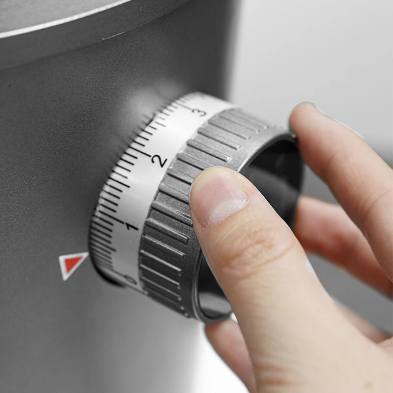90mm Titanium Flat Burr Commercial Coffee Grinder Electric Digital Control Coffee Bean Grinders for Espresso