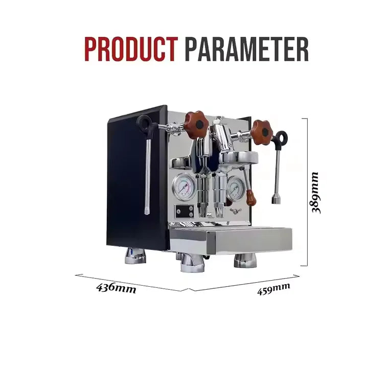 High Quality 15 Bar Stainless Steel E61 Espresso Rocket Professional 58mm Lever Espresso Coffee Machine