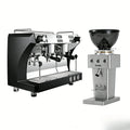 Commercial Coffee Maker CRM3120C Dual Head Coffee Machine, Independent Multi Boiler System, Adjustable Extraction Temperature