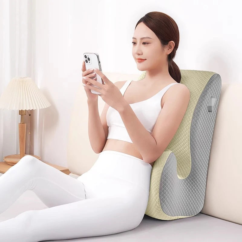 Cuscino relax 2025 Il nuovo cuscino ergonomico supporta la postura in qualsiasi posizione Design curvo unico adatto per massaggi, lettura