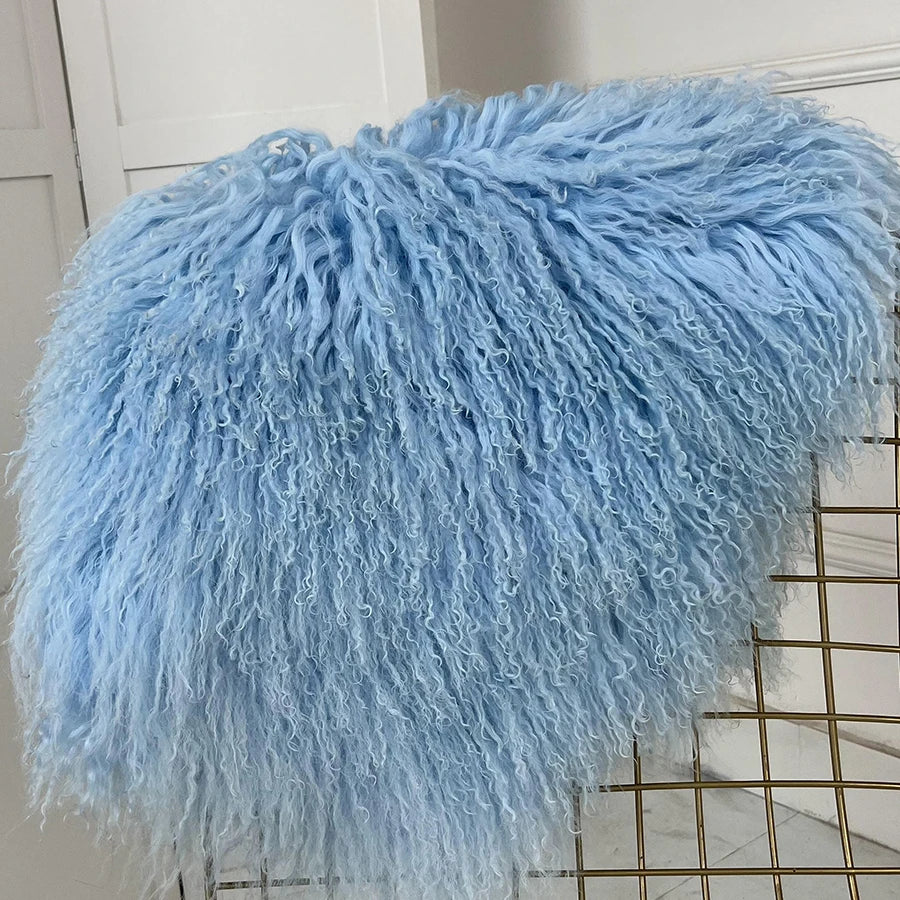 Short Mongolian Fur Coat Poncho For Woman Cropped Fur Jacket Luxury Warm New Arrivals Women's Sheepskin Coat