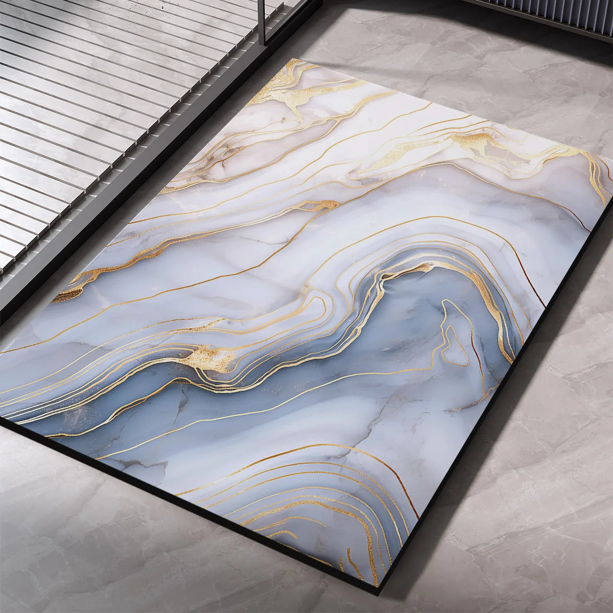 Diatomite Bathroom Carpet Foot Mat Quick Dry Bath Mats Non-slip Shower Rug Toilet Pad Doormat Washable