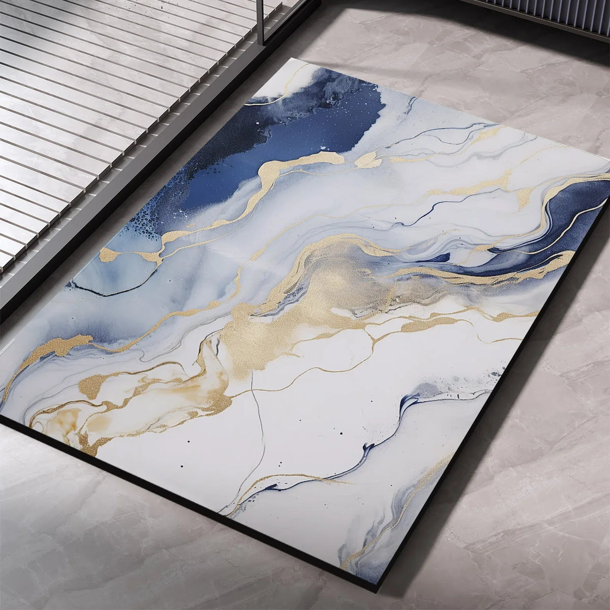 Diatomite Bathroom Carpet Foot Mat Quick Dry Bath Mats Non-slip Shower Rug Toilet Pad Doormat Washable