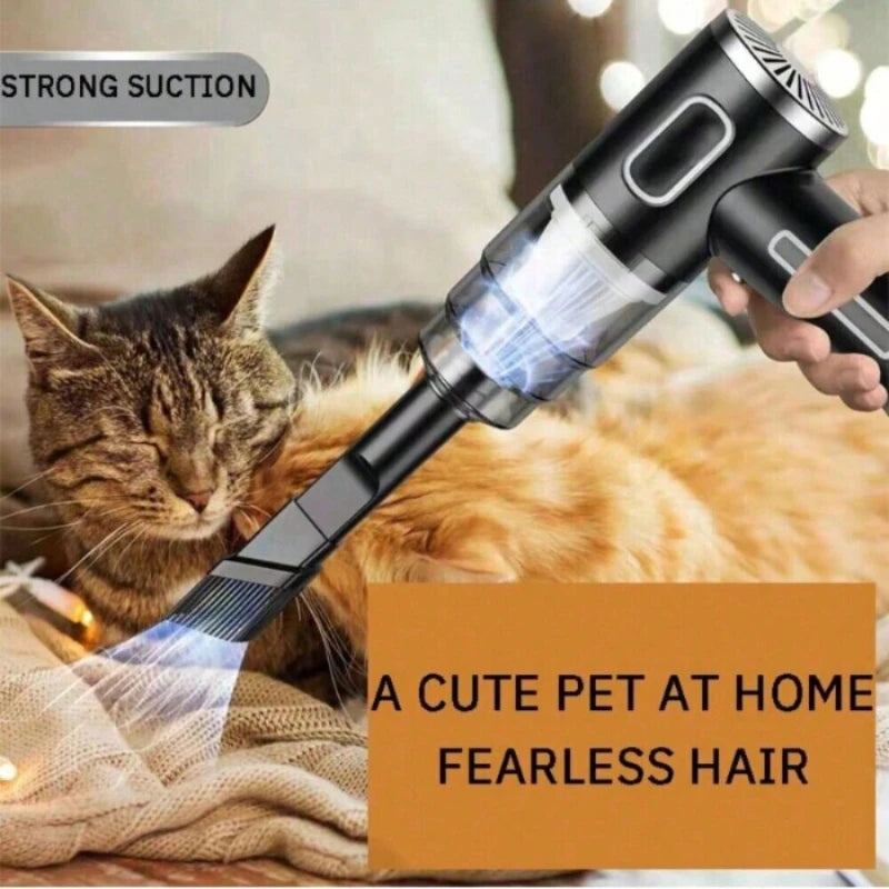 Aspirador de carro portátil sem fio, sem fio, portátil, automático, uso duplo, mini, eletrodoméstico