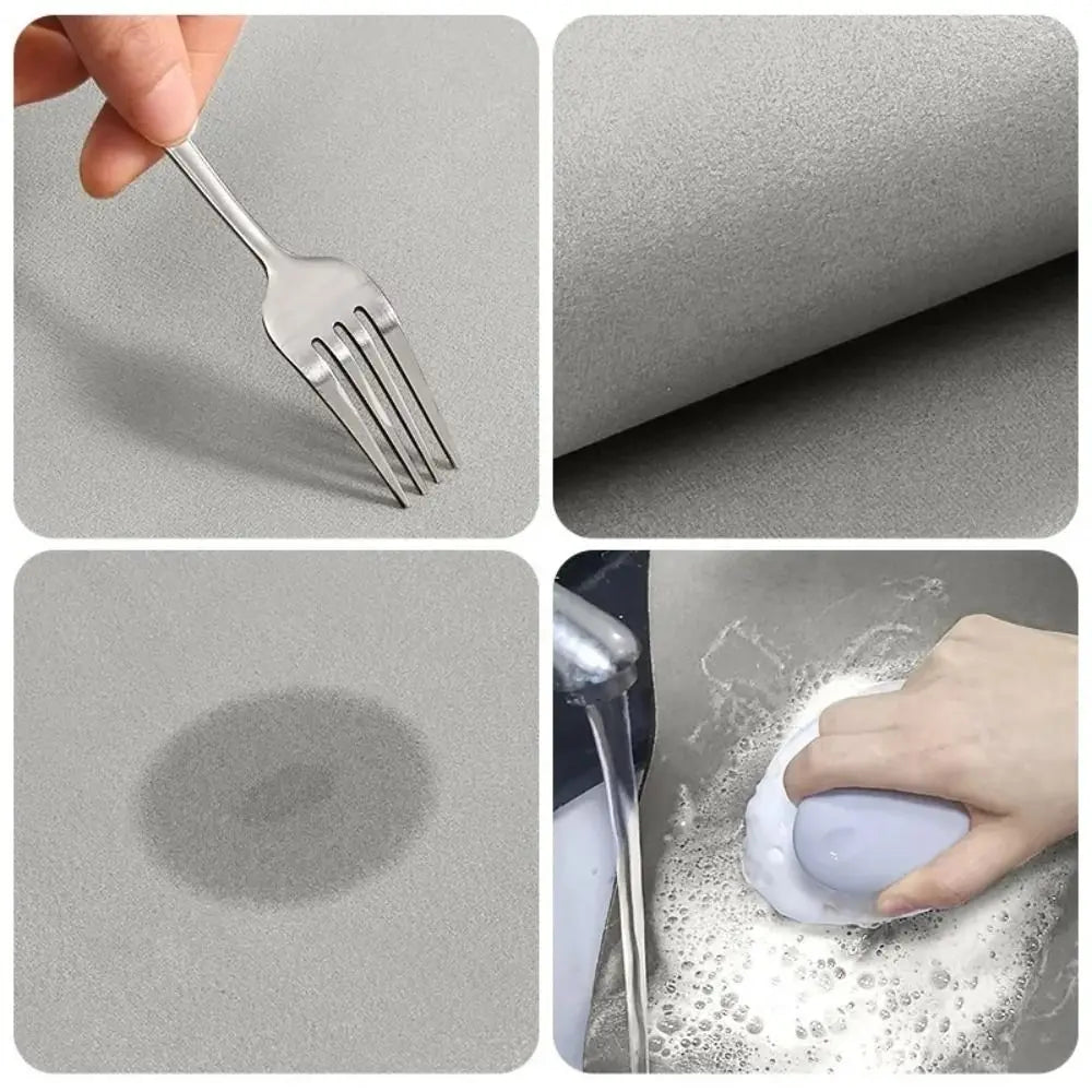 Kitchen Supplies Diatomite Kitchen Floor Mat Super Absorbent Long Carpet Non-slip Soft Entrance Doormat Home