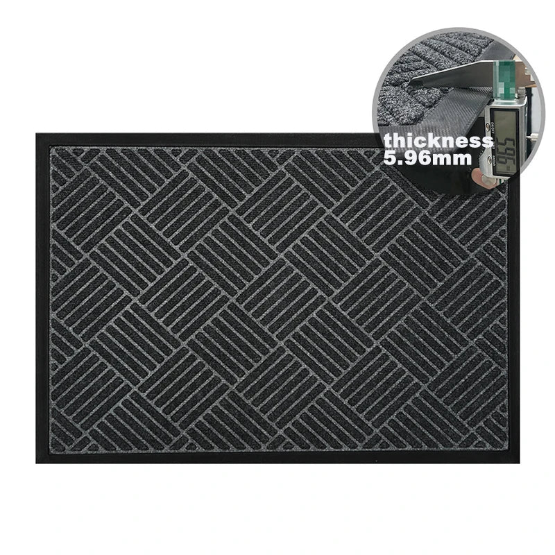 Doormat Non Slip Waterproof Dustproof Carpet Bath Mat Rubber Indoor Outdoor Rug Durable Home Hotel Entrance Doormat 75*45cm