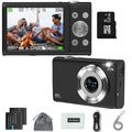 4K Digital Camera Autofocus Vlogging Camera HD 48MP with 2.8" Large Screen Camcorder Camera for Photography for Kid Adult