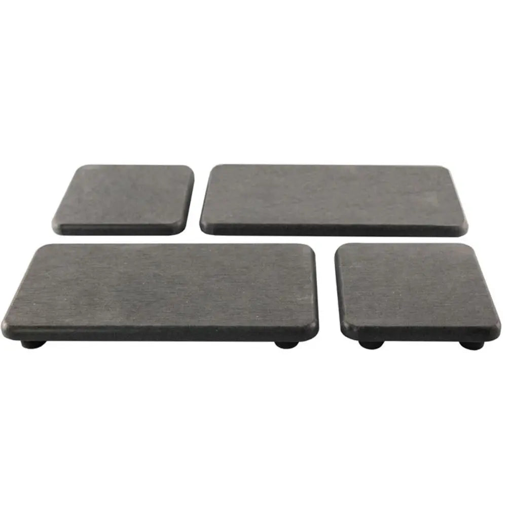 4 Pcs Fast Drying Diatomite Stone Sink Tray Dry and Tidy Instant Dry Sink Stone Soap Tray Hand Soap Holder