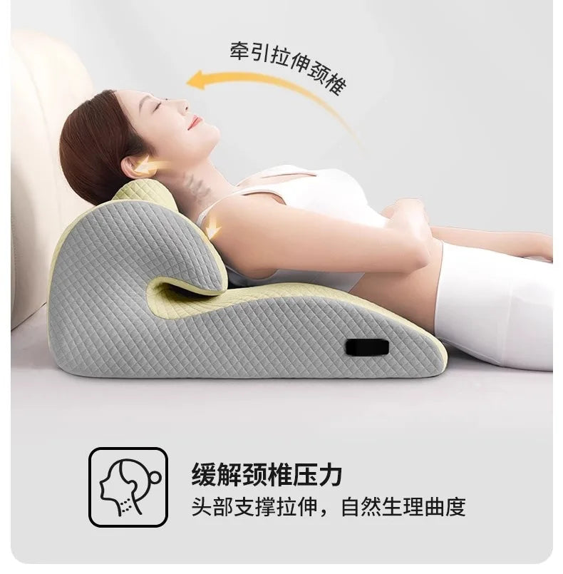Cuscino relax 2025 Il nuovo cuscino ergonomico supporta la postura in qualsiasi posizione Design curvo unico adatto per massaggi, lettura