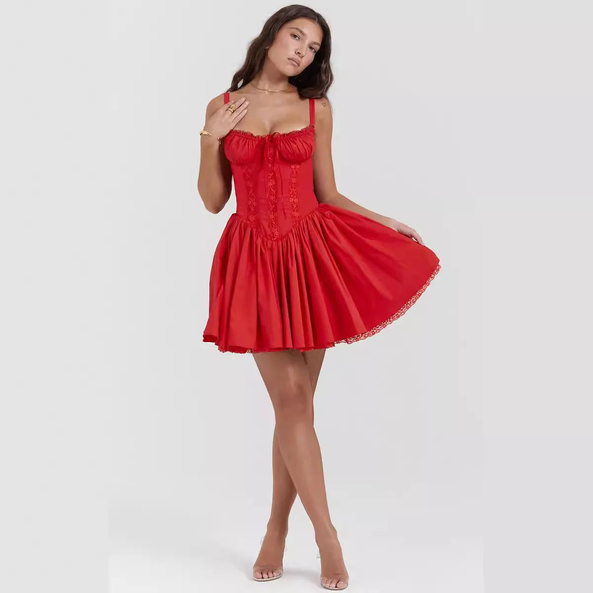 Two Pieces Solid Short Dresses For Women 2024 Summer Sexy Crop Tops and Mini Skirts Suit High Waist Club Party Bodycon Vestido