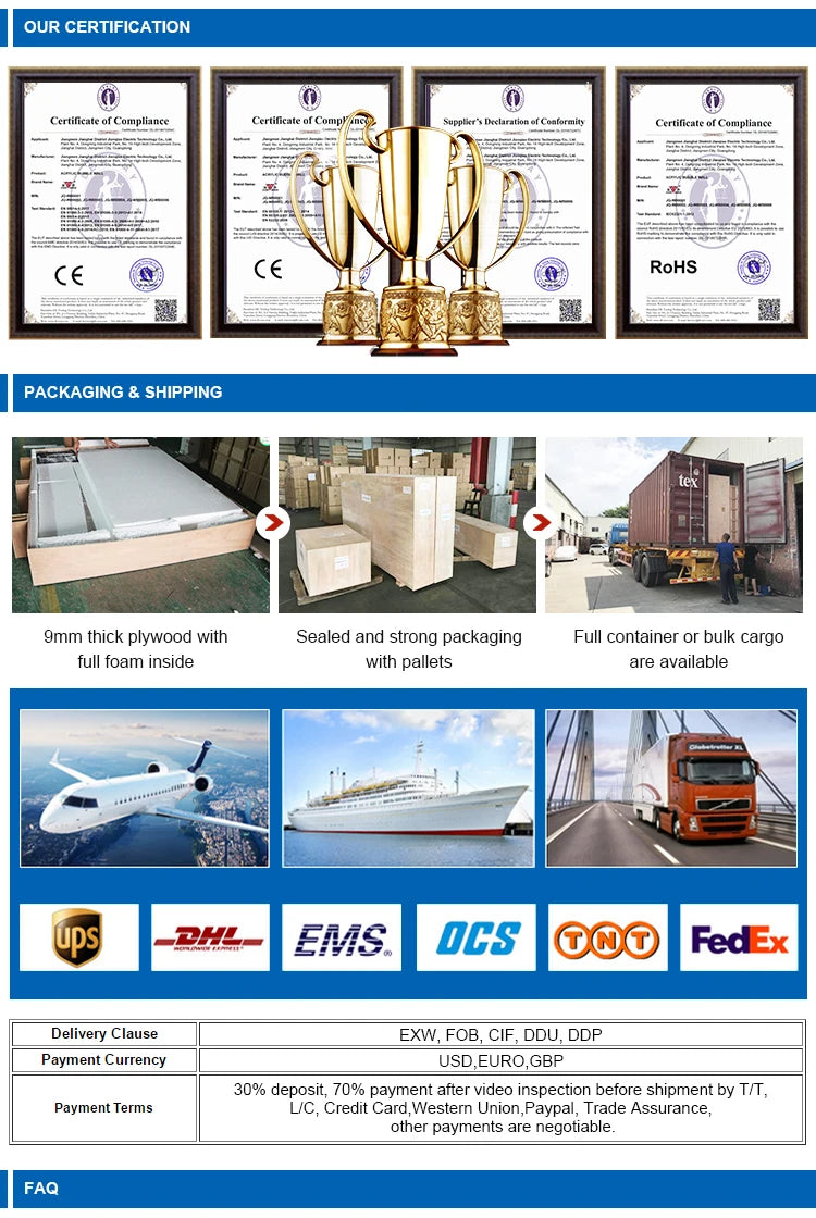 Customization.Customized Indoor Waterfall Water Fountain for Home & Garden Decor with LED Lighting Glass Screens & Room Dividers