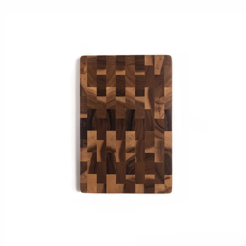 Tagliere per giunzioni in legno di acacia a doppia faccia utilizzando tagliere a prova di muffa Tagliere rettangolare a prova di umidità per frutta