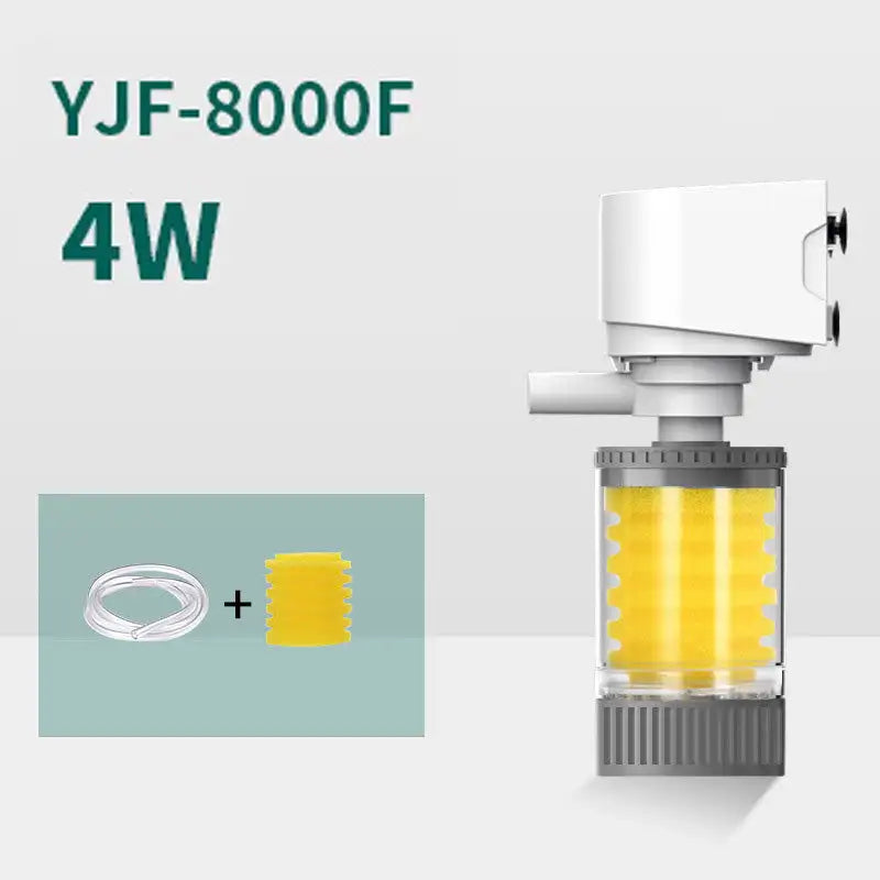 Aquarium Silent Electric Filter,Filter Pump For Fish Tank Ultra Quiet 3 In 1 Internal Filter Water Pump Aquarium Accessories