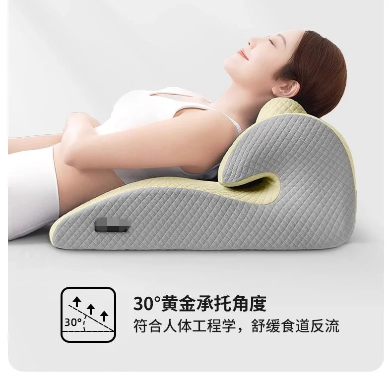Cuscino relax 2025 Il nuovo cuscino ergonomico supporta la postura in qualsiasi posizione Design curvo unico adatto per massaggi, lettura