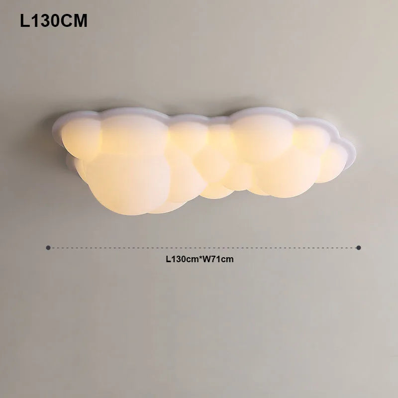 Lampadario a LED Moderno Minimalista, Lampada a Sospensione a Forma di Nuvola, Decorazione per Camera da Letto, Sala da Pranzo, Soggiorno, Bancone