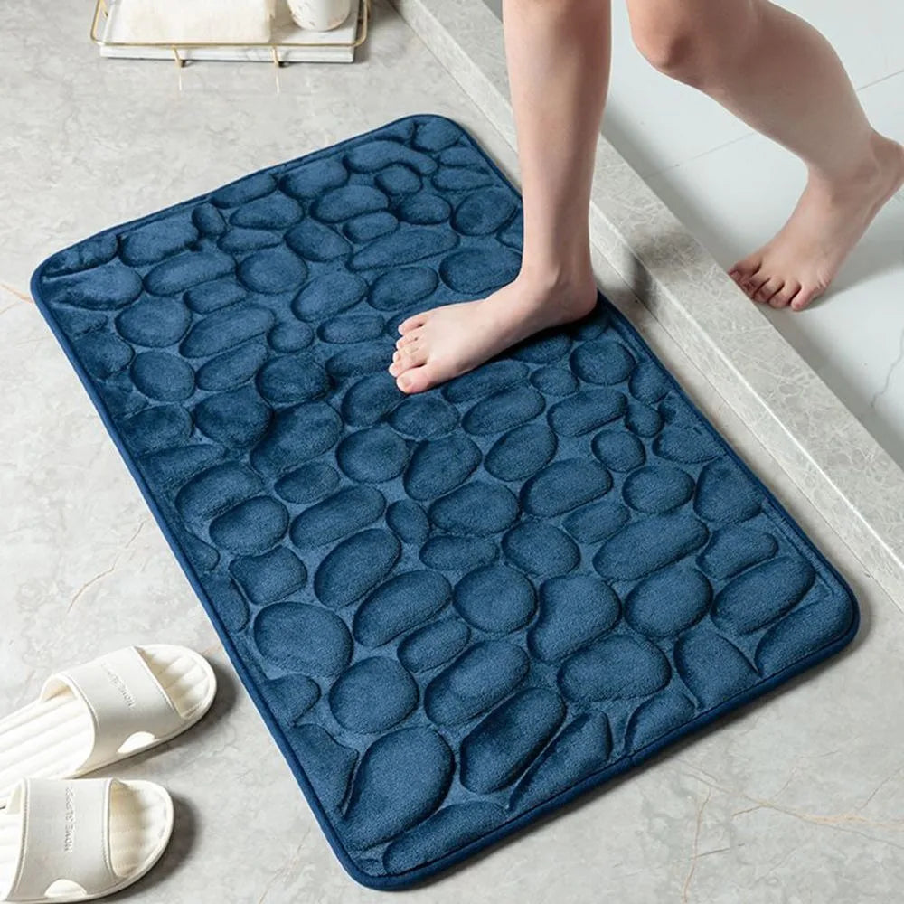 Durable Water Absorption Bath Mat Washable Non-slip Doormat Household Bathtub Bathroom