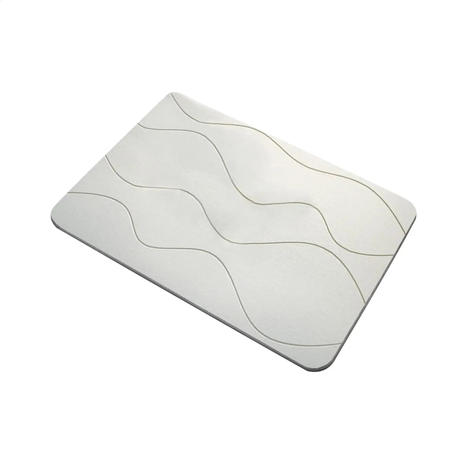 Anti-slip Diatomite Stone Bath Mat Diatom Mud Soft Mat Water Absorption Quick Drying Diatomite Stone Shower Mat Entryway Rugs