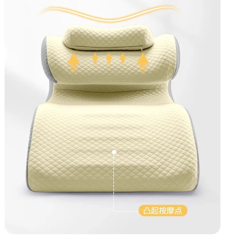 Cuscino relax 2025 Il nuovo cuscino ergonomico supporta la postura in qualsiasi posizione Design curvo unico adatto per massaggi, lettura
