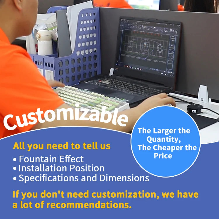 Amazing Water Small Musical Fountain Home Garden Indoor Outdoor Decoration Water Feature with LED Light