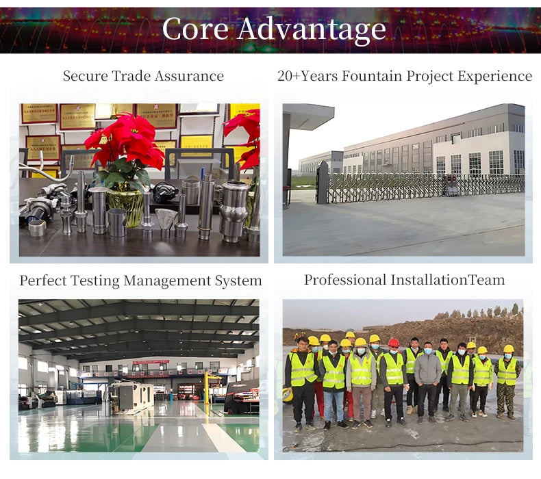 Amazing Water Small Musical Fountain Home Garden Indoor Outdoor Decoration Water Feature with LED Light