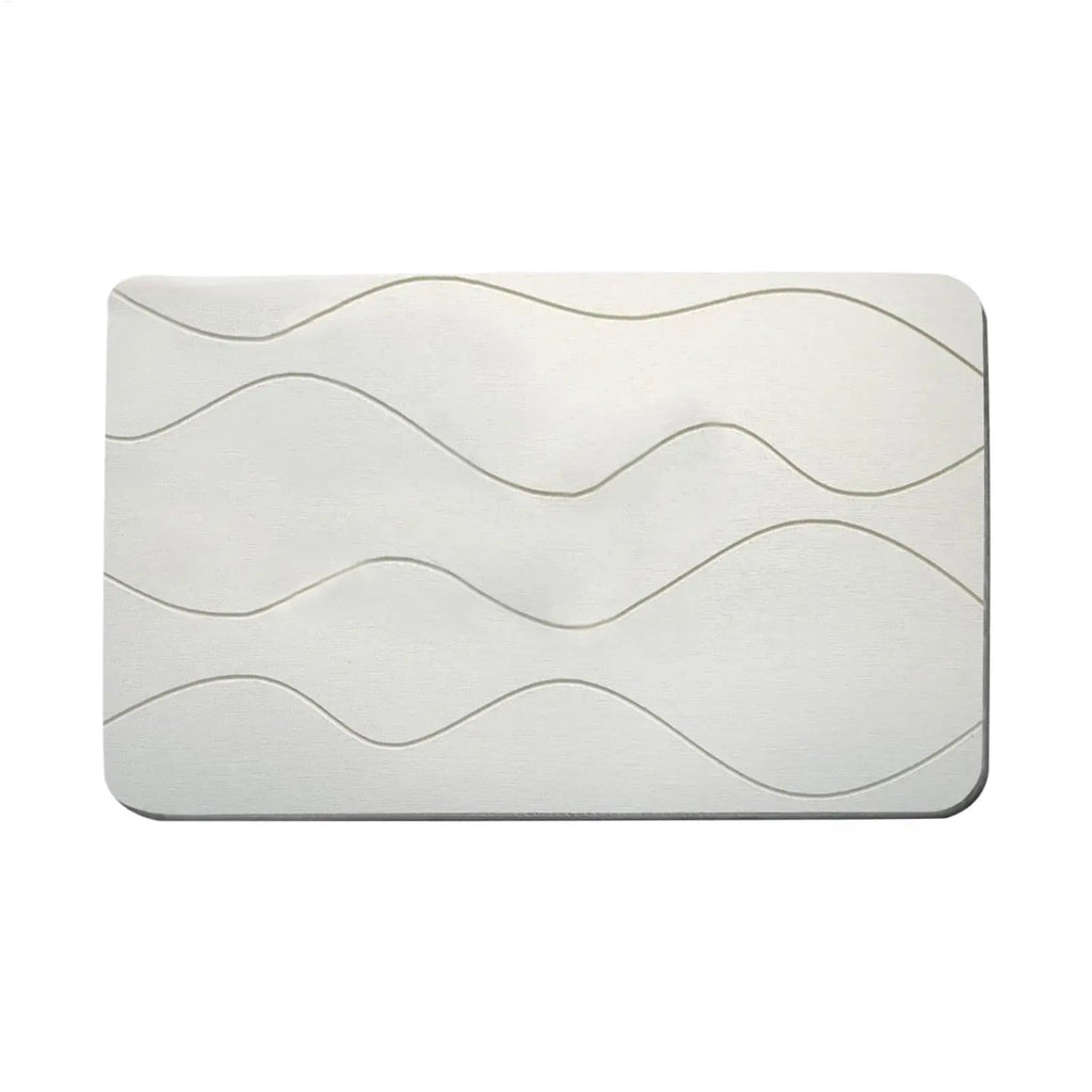 Anti-slip Diatomite Stone Bath Mat Diatom Mud Soft Mat Water Absorption Quick Drying Diatomite Stone Shower Mat Entryway Rugs