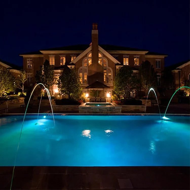 Outdoor Laminar Jet Water Fountains Elegant Stone Garden Water Laminar Jet Sculpture