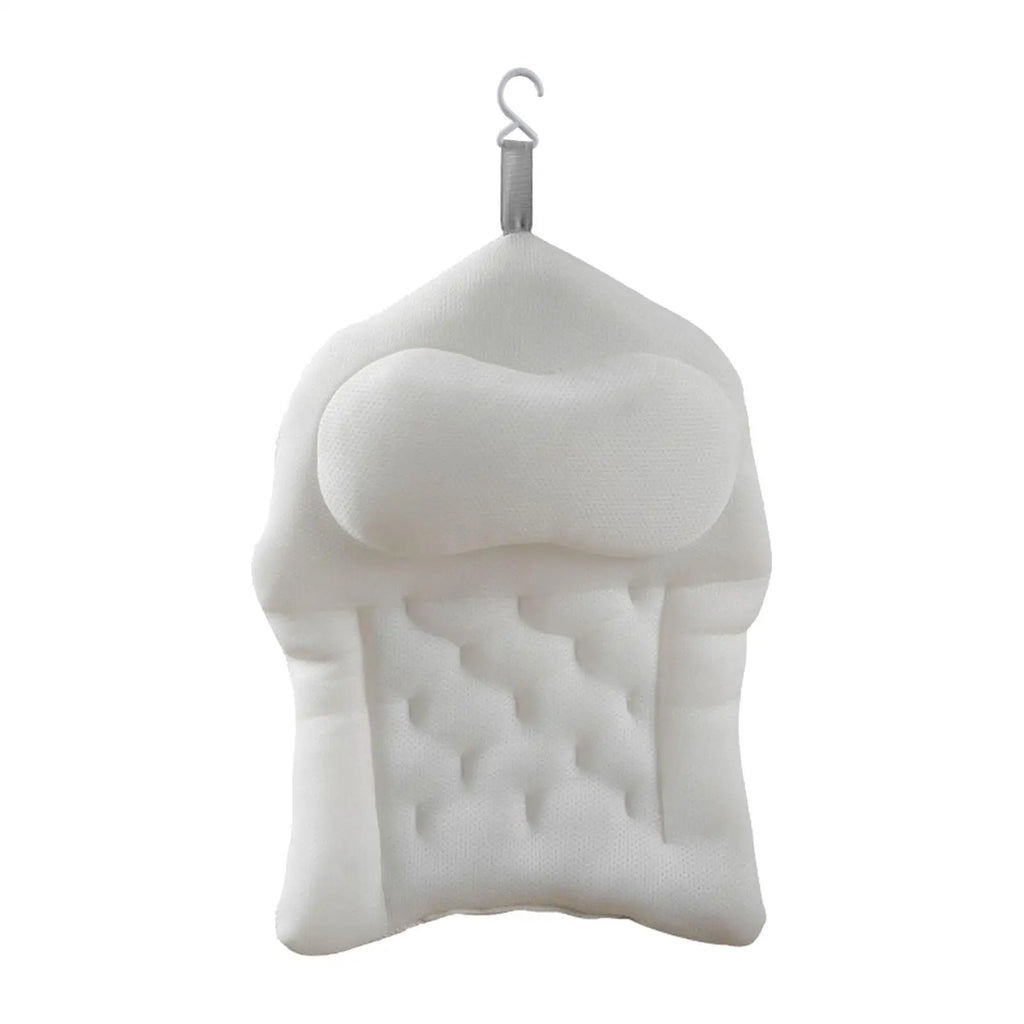 Cuscino da Bagno Rilassante Portatile con Gancio per Facile Appendimento, Poggiatesta per SPA, Bagno e Vasca da Bagno Domestica