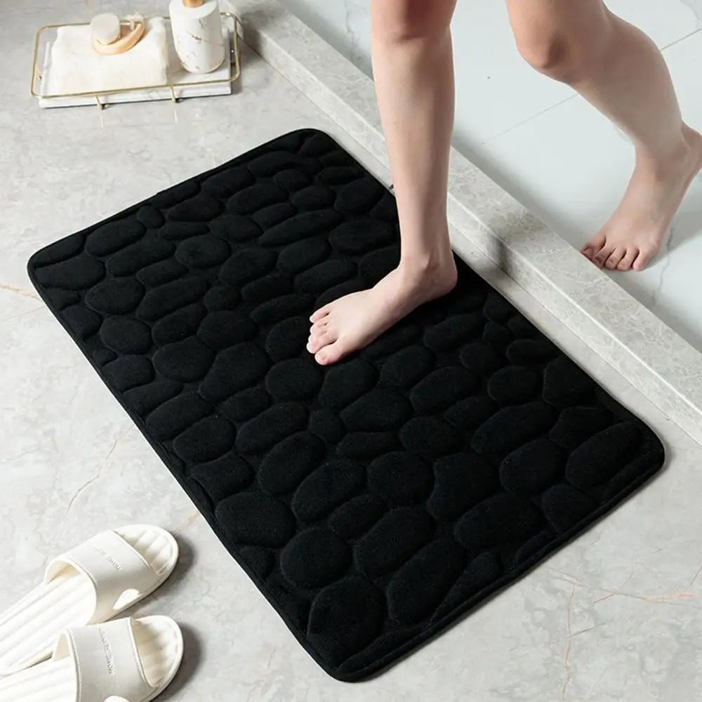 Durable Water Absorption Bath Mat Washable Non-slip Doormat Household Bathtub Bathroom