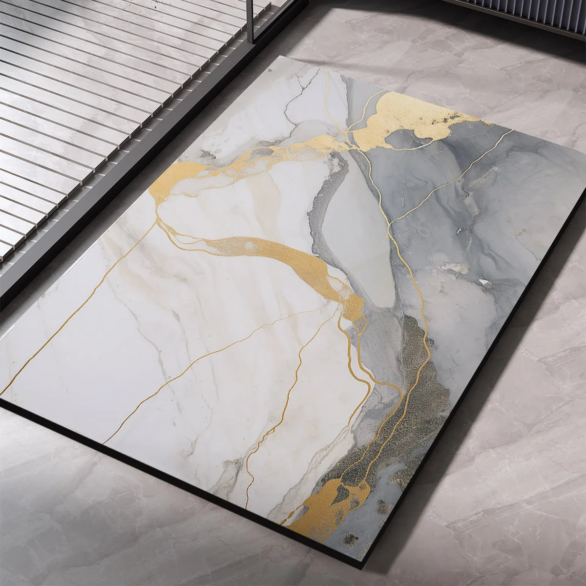 Diatomite Bathroom Carpet Foot Mat Quick Dry Bath Mats Non-slip Shower Rug Toilet Pad Doormat Washable