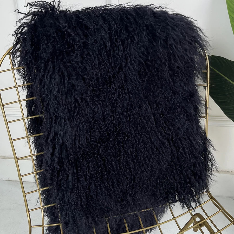 Short Mongolian Fur Coat Poncho For Woman Cropped Fur Jacket Luxury Warm New Arrivals Women's Sheepskin Coat