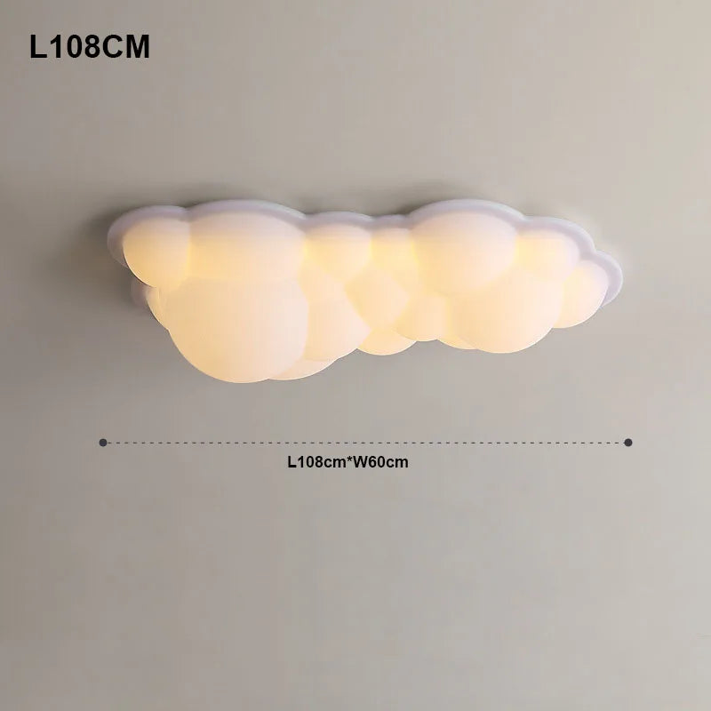 Lampadario a LED Moderno Minimalista, Lampada a Sospensione a Forma di Nuvola, Decorazione per Camera da Letto, Sala da Pranzo, Soggiorno, Bancone