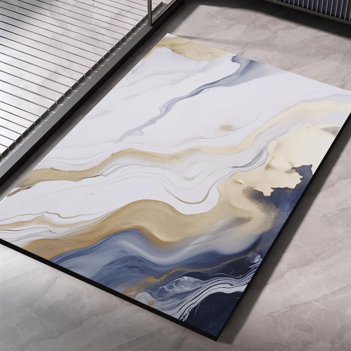 Diatomite Bathroom Carpet Foot Mat Quick Dry Bath Mats Non-slip Shower Rug Toilet Pad Doormat Washable